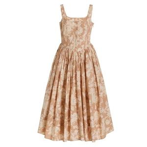 LOVESHACKFANCY Majory Midi Dress